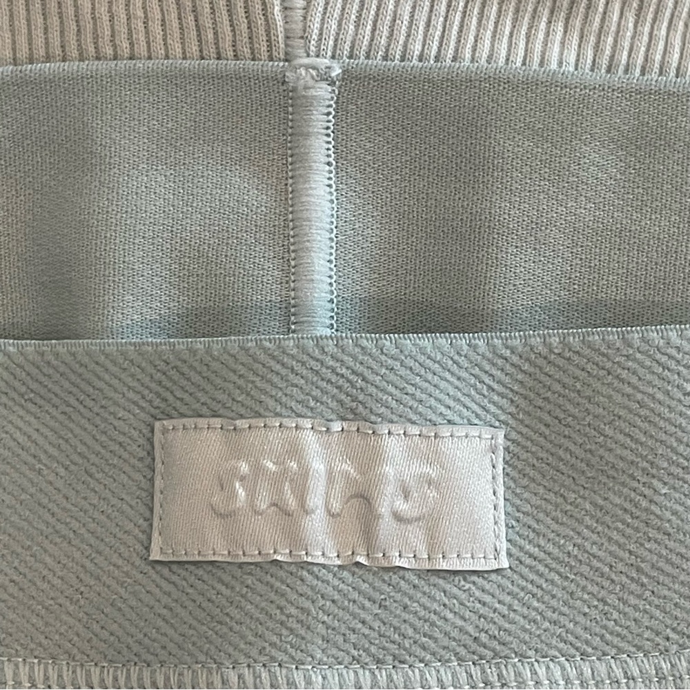 SKIMS Cotton Rib Boxer Limited Edition Frost Blue Grey Loungewear Small NWT - Picture 6 of 11